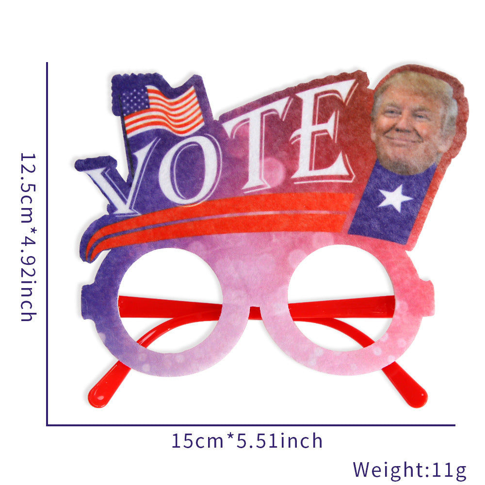 Patriotic Fun: Trump 2024 Election Novelty Glasses 🕶️🇺🇸