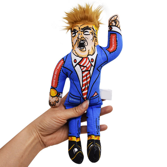 Make America Fetch Again with the Donald Trump Dog Toy!