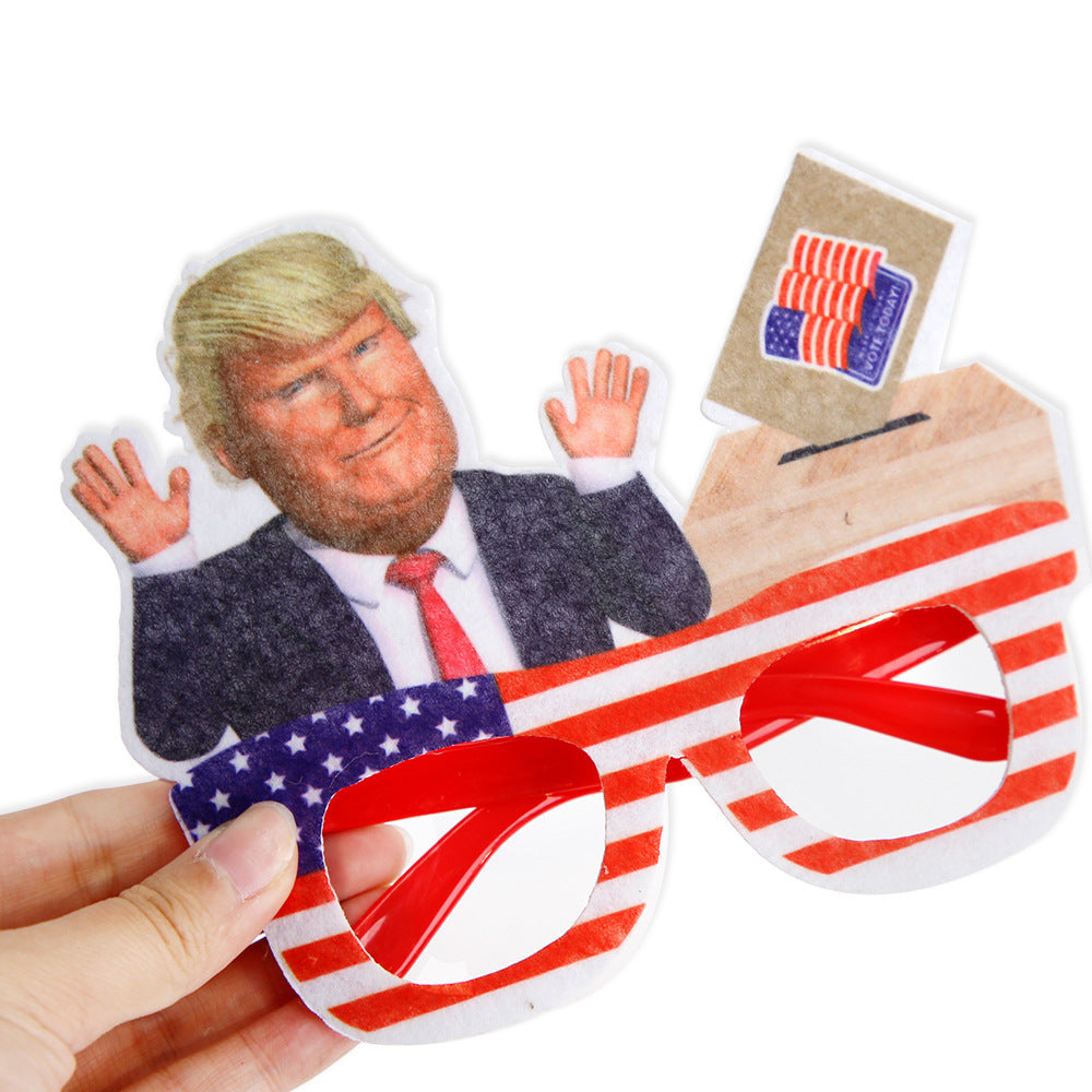 Patriotic Fun: Trump 2024 Election Novelty Glasses 🕶️🇺🇸