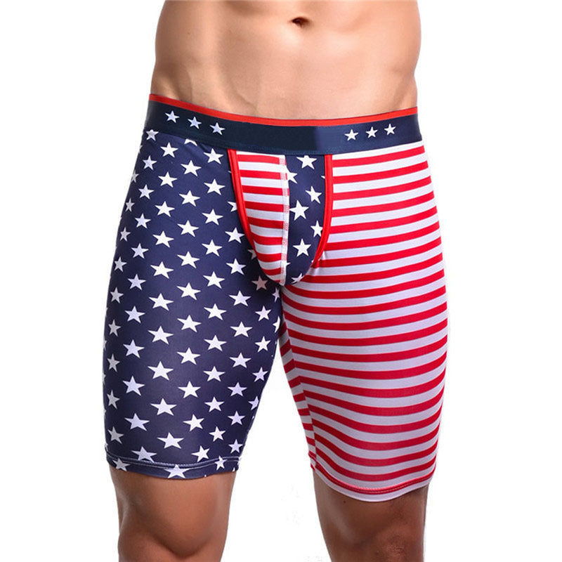 Men’s Patriotic Stars & Stripes Boxer Briefs