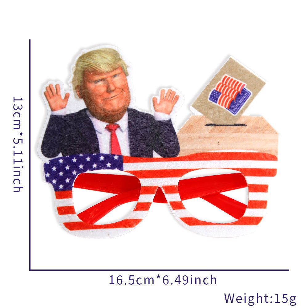 Patriotic Fun: Trump 2024 Election Novelty Glasses 🕶️🇺🇸