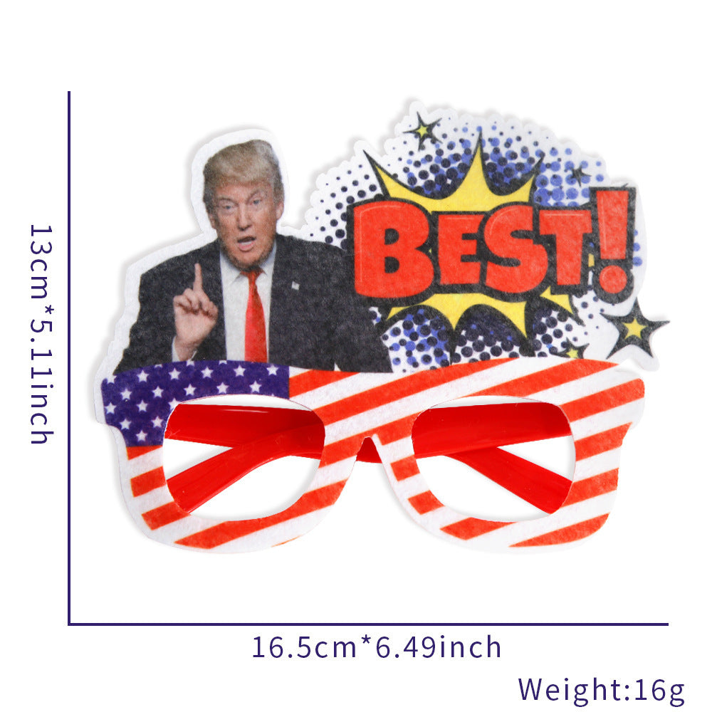 Patriotic Fun: Trump 2024 Election Novelty Glasses 🕶️🇺🇸