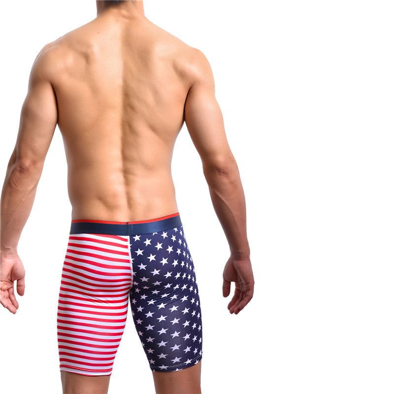 Men’s Patriotic Stars & Stripes Boxer Briefs