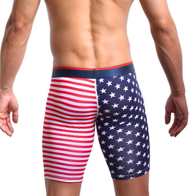 Men’s Patriotic Stars & Stripes Boxer Briefs