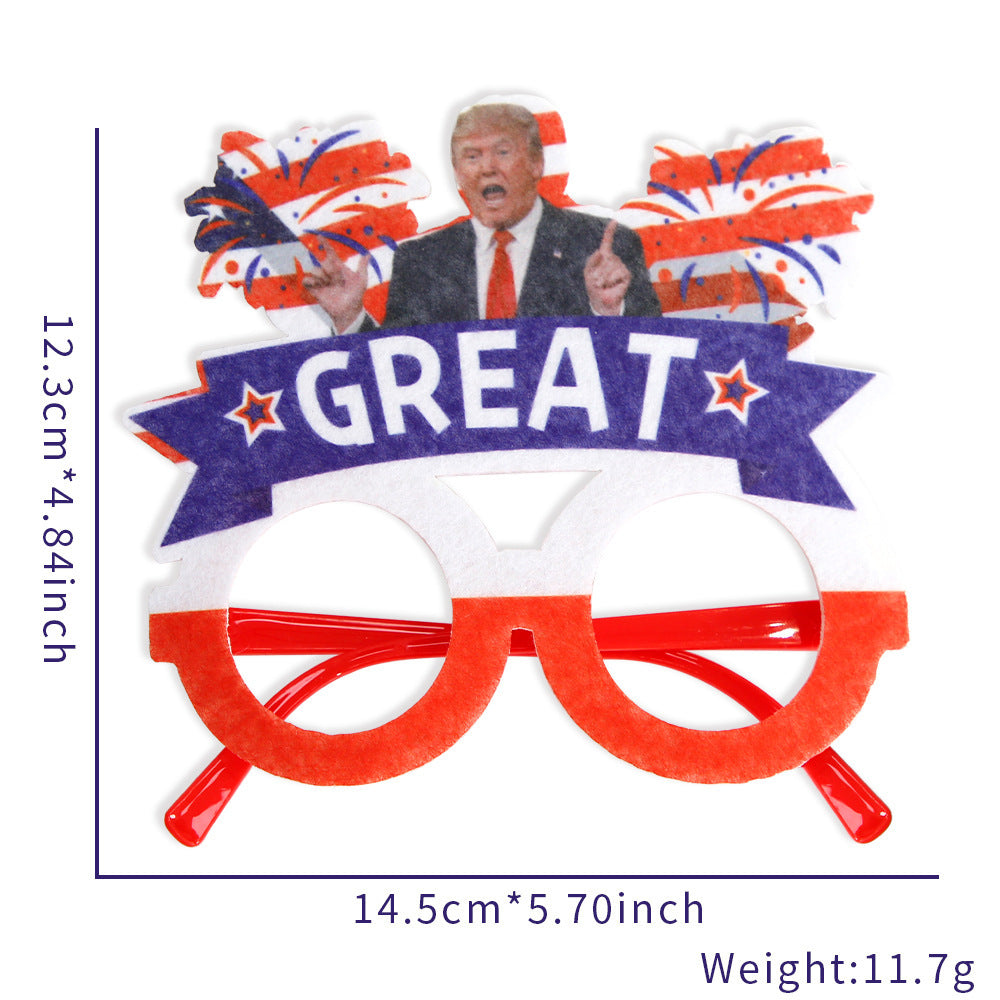 Patriotic Fun: Trump 2024 Election Novelty Glasses 🕶️🇺🇸