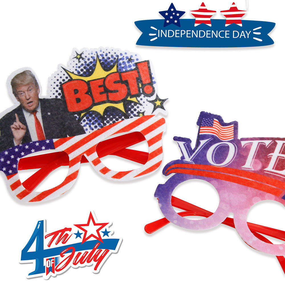 Patriotic Fun: Trump 2024 Election Novelty Glasses 🕶️🇺🇸