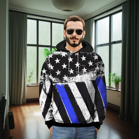 Honor the Thin Blue Line with this Stylish Hoodie