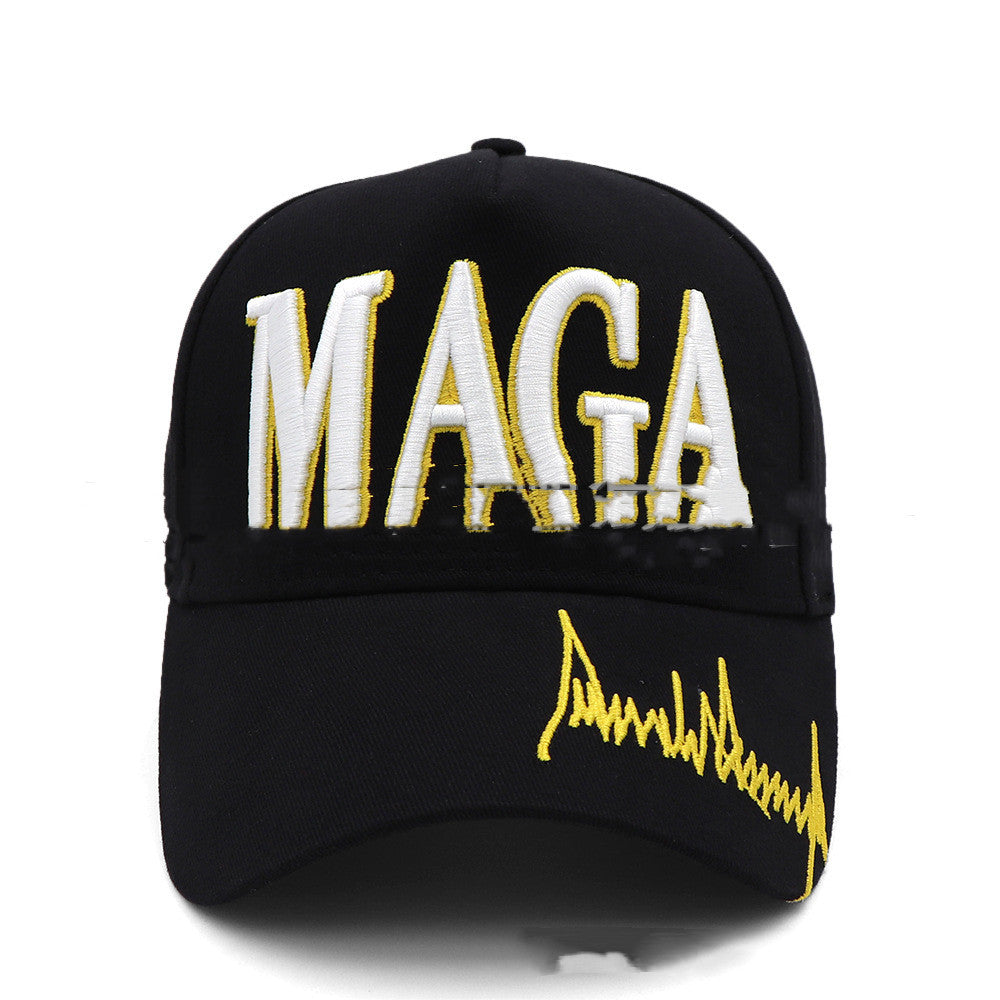 MAGA Hat with Donald Trump Signature – Wear Your Patriotism Proudly