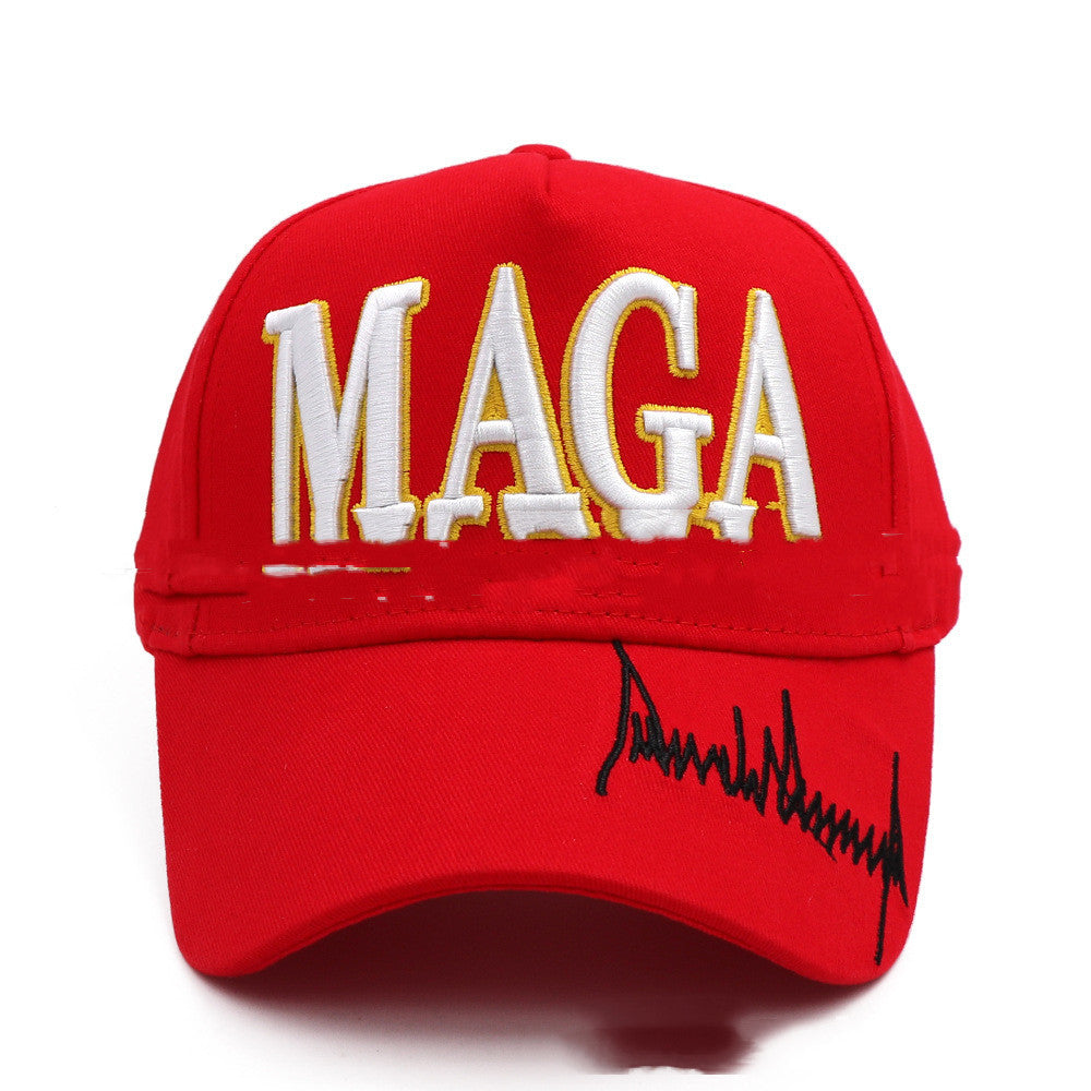 MAGA Hat with Donald Trump Signature – Wear Your Patriotism Proudly