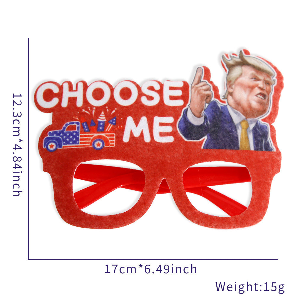 Patriotic Fun: Trump 2024 Election Novelty Glasses 🕶️🇺🇸